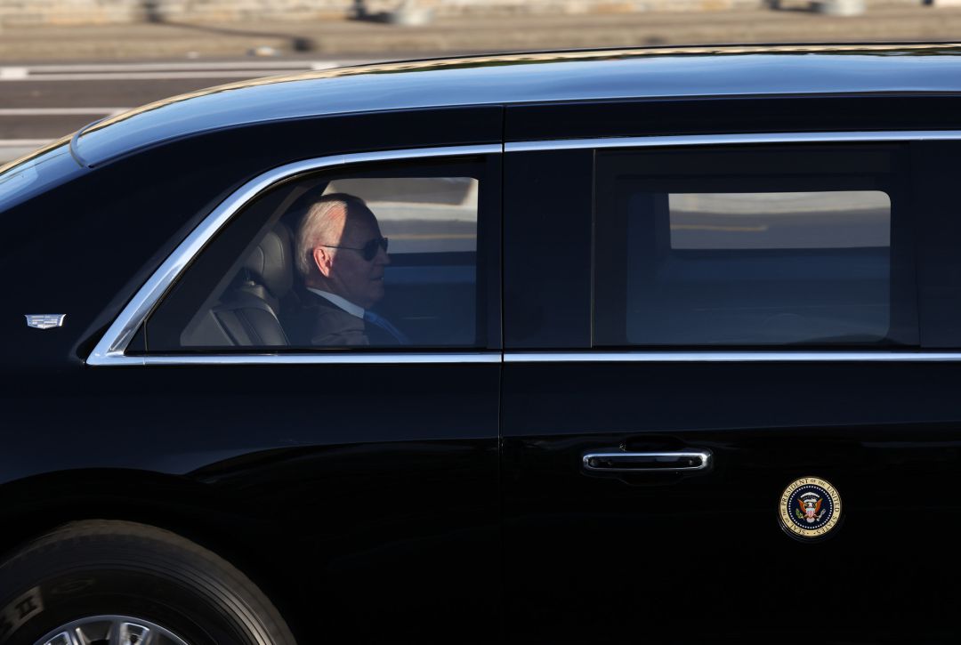 Biden durante una reunión con Vladimir Putin Biden durante una reunión con Vladimir Putin