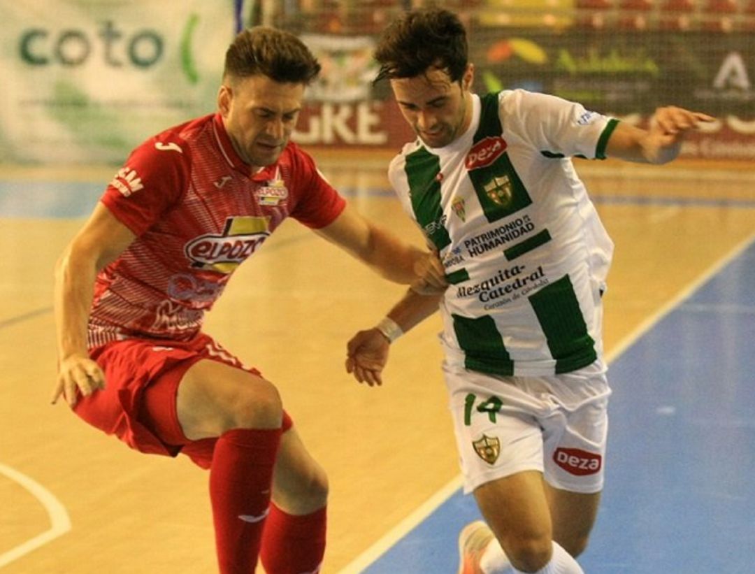 Pol Pacheco en un partido ante Córdoba Pol Pacheco en un partido ante Córdoba