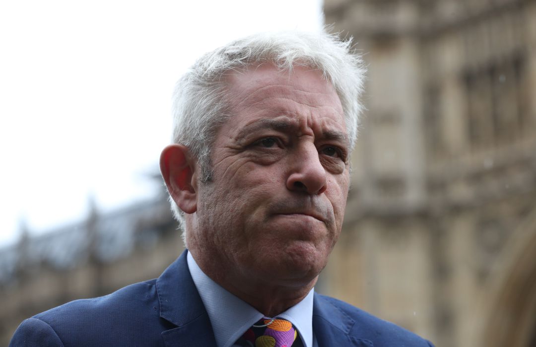 "Speaker" de la Cámara de los Comunes en Reino Unido, John Bercow. "Speaker" de la Cámara de los Comunes en Reino Unido, John Bercow.