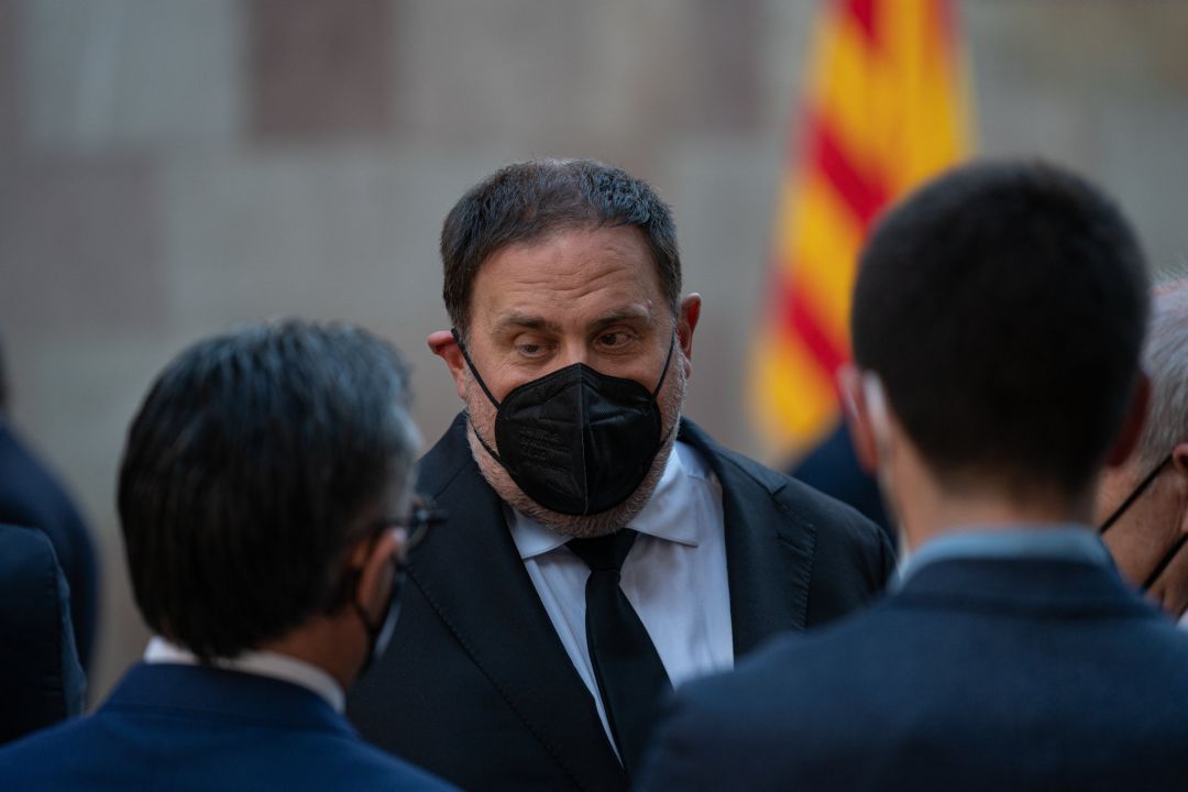 El presidente de ERC, Oriol Junqueras. El presidente de ERC, Oriol Junqueras.