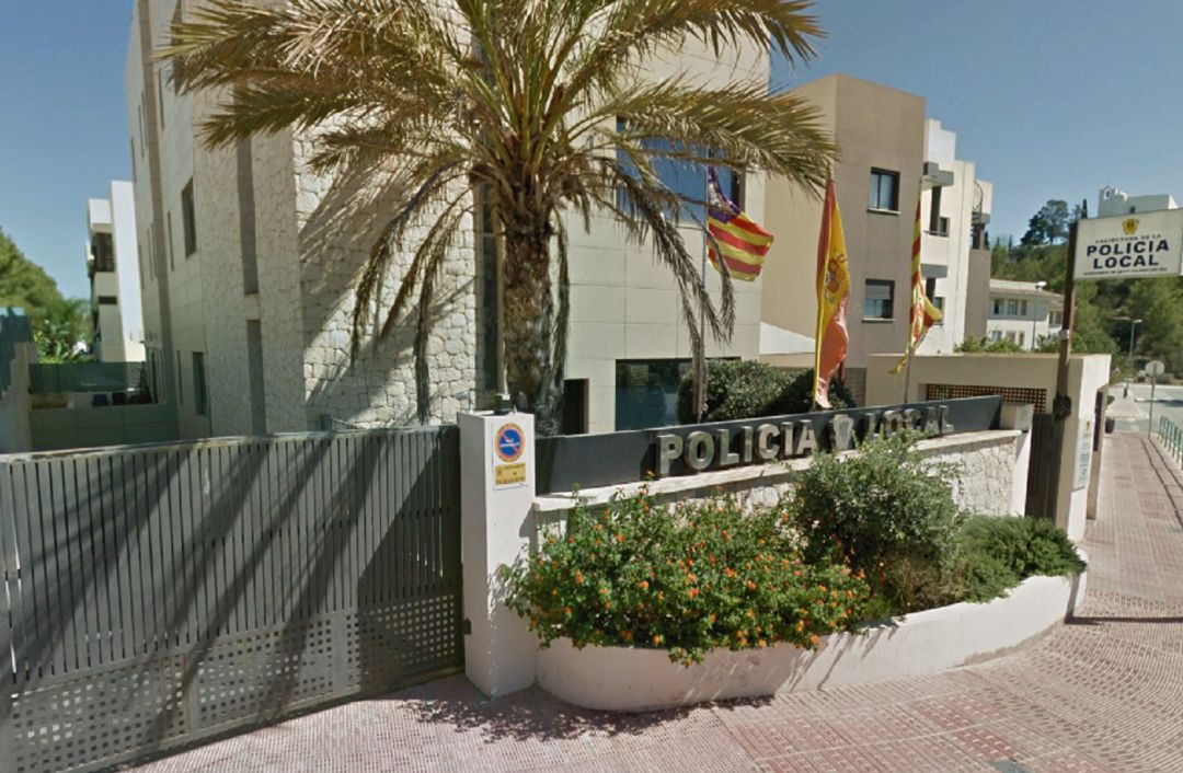 Imágenes del retén de la Policía Local Imágenes del retén de la Policía Local