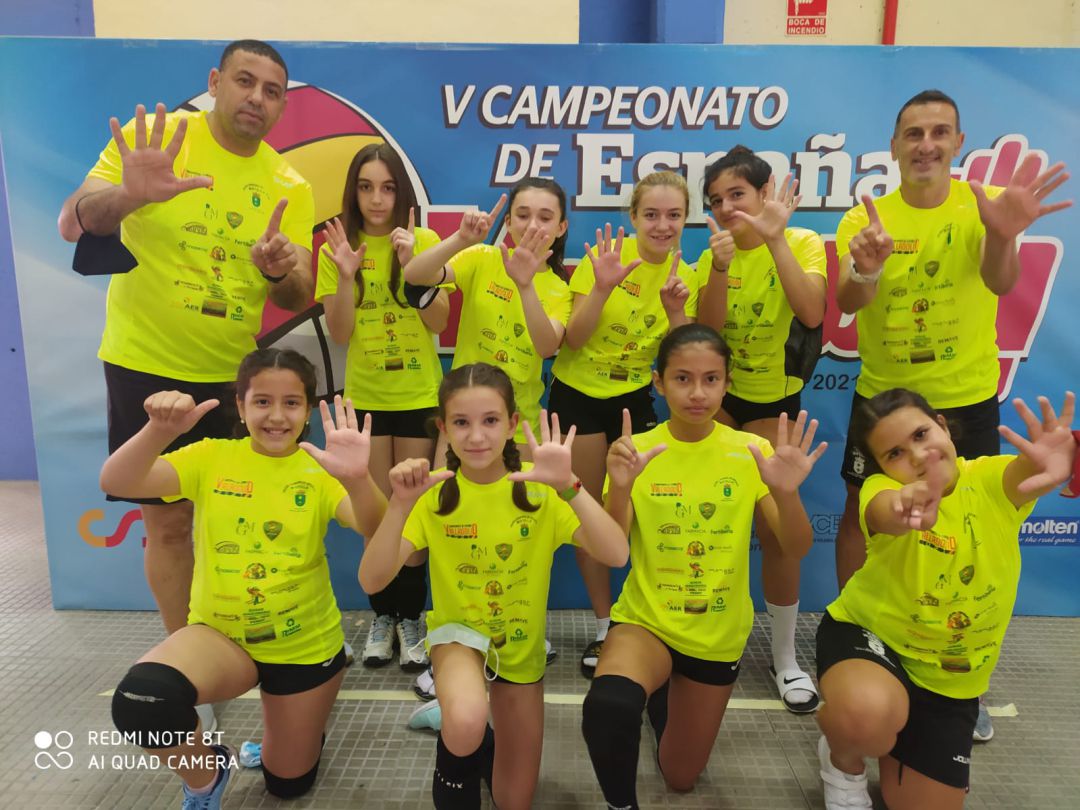 El equipo Alevín Femenino ha logrado la sexta plaza en el Campeonato Nacional El equipo Alevín Femenino ha logrado la sexta plaza en el Campeonato Nacional
