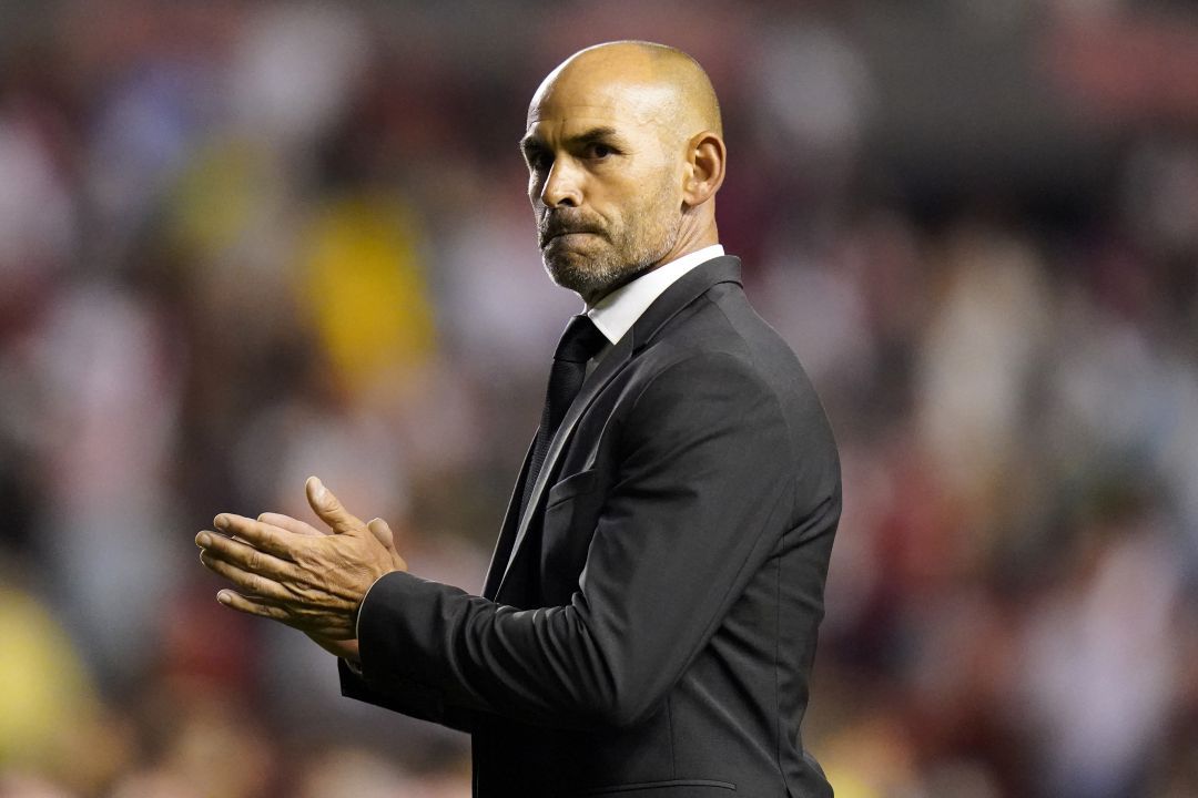 Paco Jémez, durante un partido contra el Tenerife. Paco Jémez, durante un partido contra el Tenerife.