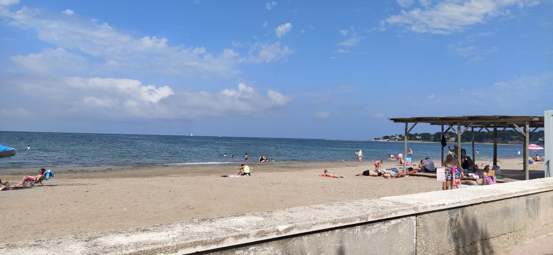 Imagen de la playa de la Marineta Cassiana, el pasado 1 de junio. Imagen de la playa de la Marineta Cassiana, el pasado 1 de junio.