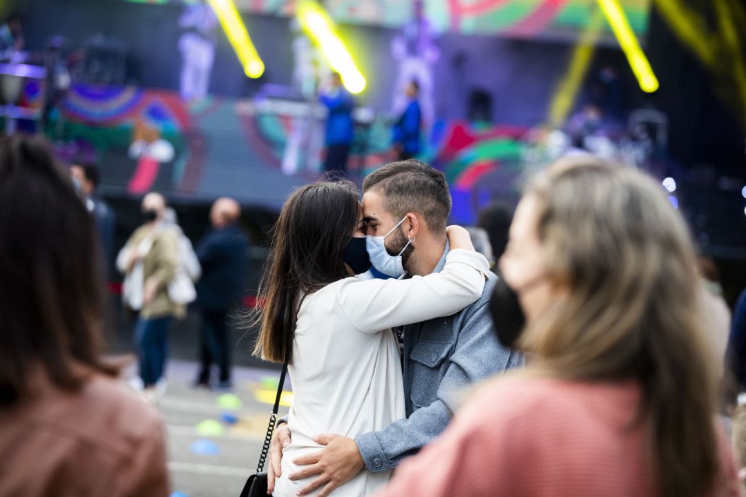 Prueba piloto de verbenas en fiestas en A Coruña, Galicia (España). Las cuatro provincias gallegas acogen seis verbenas a modo de prueba piloto de cara al verano y a la posible relajación de restricciones por coronavirus. Prueba piloto de verbenas en fiestas en A Coruña, Galicia (España). Las cuatro provincias gallegas acogen seis verbenas a modo de prueba piloto de cara al verano y a la posible relajación de restricciones por coronavirus.