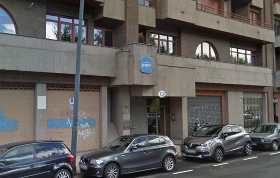 Sede del PP en León Sede del PP en León