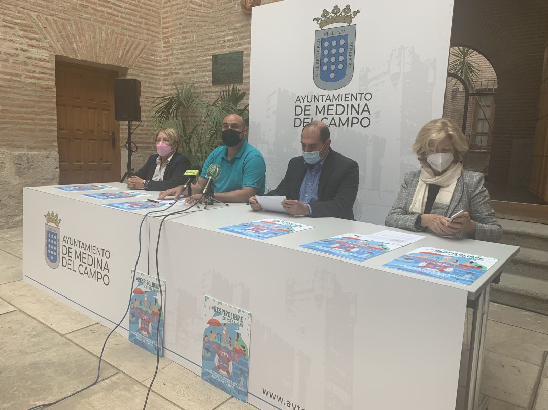 Presentación de los Espacios sin humo que está habilitando el Ayuntamiento de Medina del Campo Presentación de los Espacios sin humo que está habilitando el Ayuntamiento de Medina del Campo