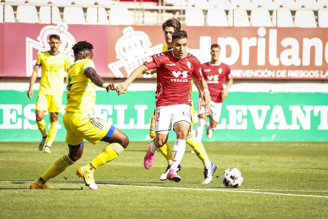 Jesús Carrillo en un partido con el Real Murcia Jesús Carrillo en un partido con el Real Murcia
