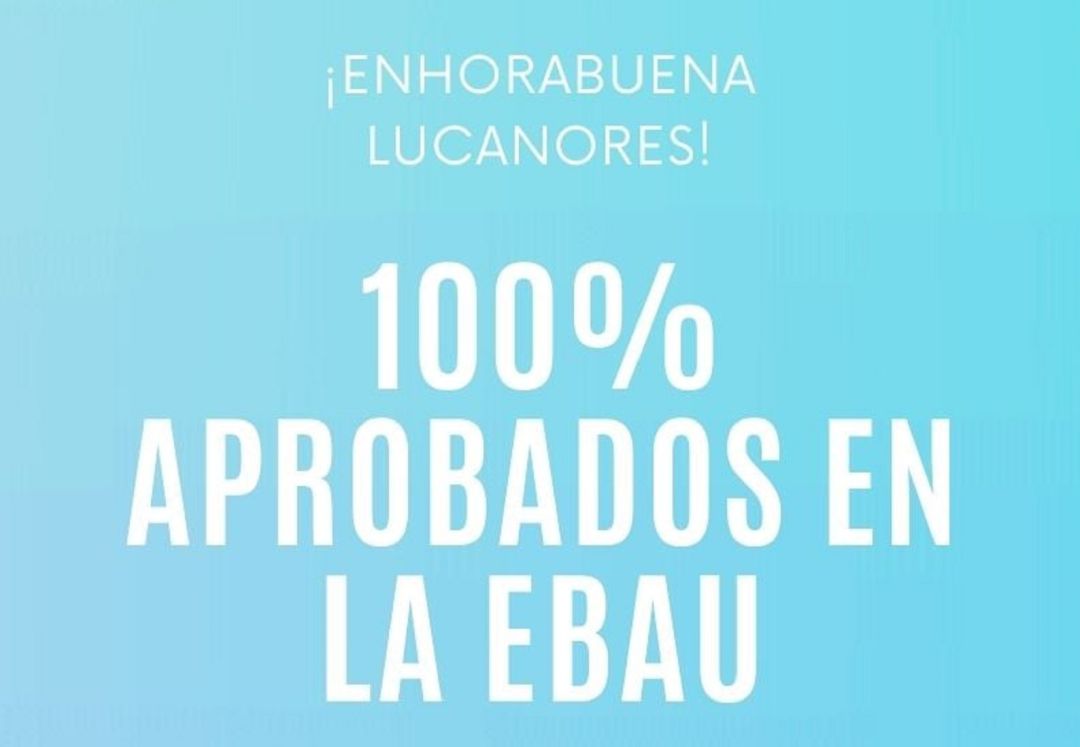 El anuncio del aprobado de los todos los alumnos del Instituto en la EBAU. El anuncio del aprobado de los todos los alumnos del Instituto en la EBAU.