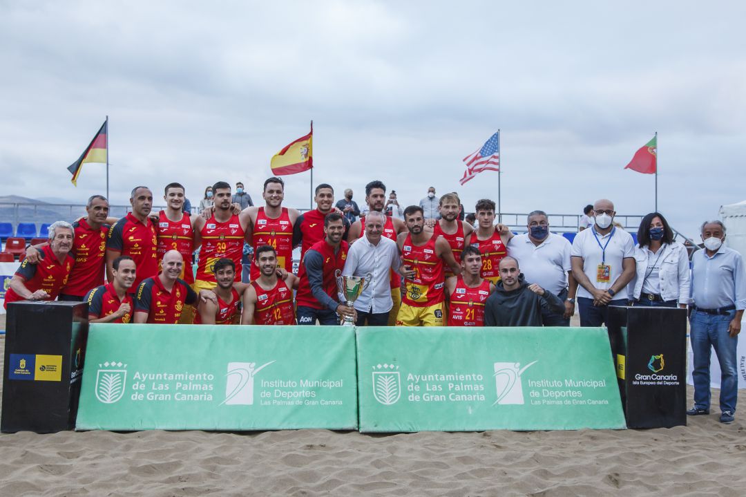 El mejor balonmano playa, en Las Canteras El mejor balonmano playa, en Las Canteras