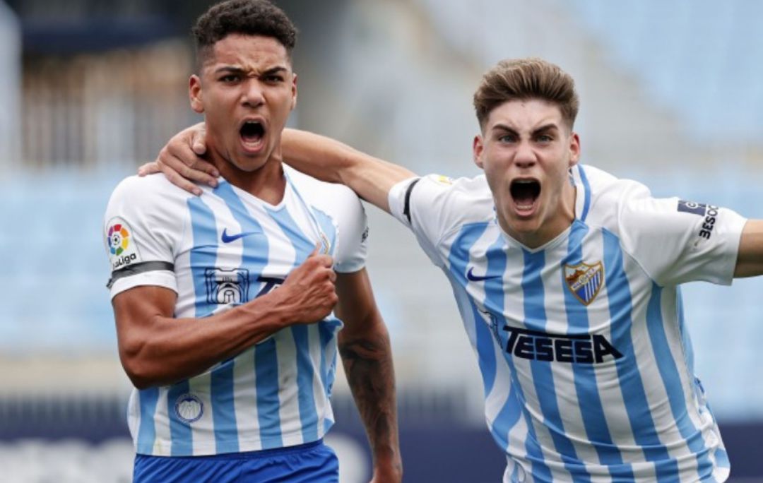 El Málaga juvenil El Málaga juvenil