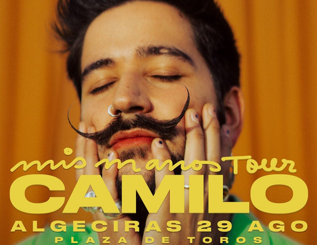 Cartel del concierto de Camilo. Cartel del concierto de Camilo.