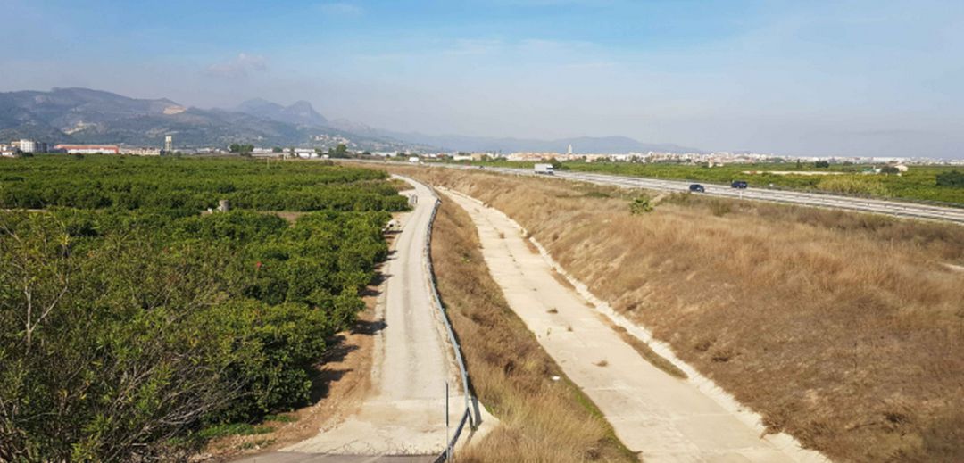 Zona afectada por la Cv-60 en la Safor Zona afectada por la Cv-60 en la Safor