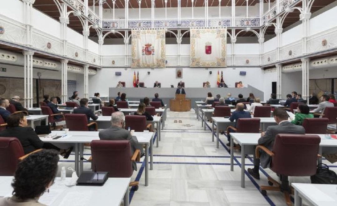 Imagen de la celebración del debate sobre el estado de la Región del año 2020 Imagen de la celebración del debate sobre el estado de la Región del año 2020