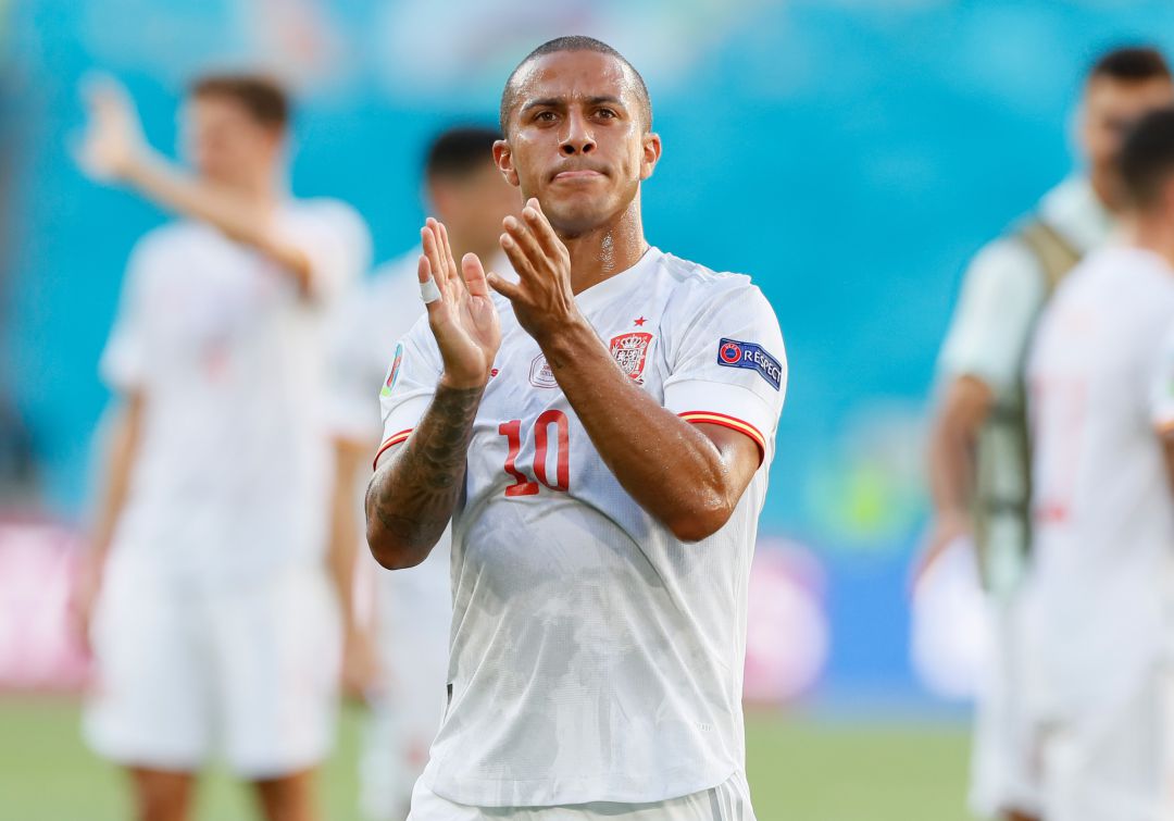 Thiago Alcántara agradece el apoyo a la afición de La Cartuja Thiago Alcántara agradece el apoyo a la afición de La Cartuja