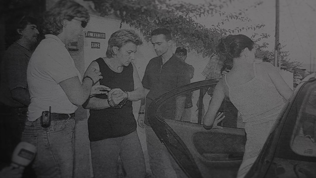 La detención de Dolores Vázquez La detención de Dolores Vázquez