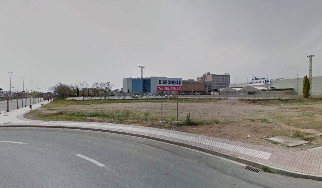 Zona prevista construcción comisaría Policía Nacional de Vila-real Zona prevista construcción comisaría Policía Nacional de Vila-real