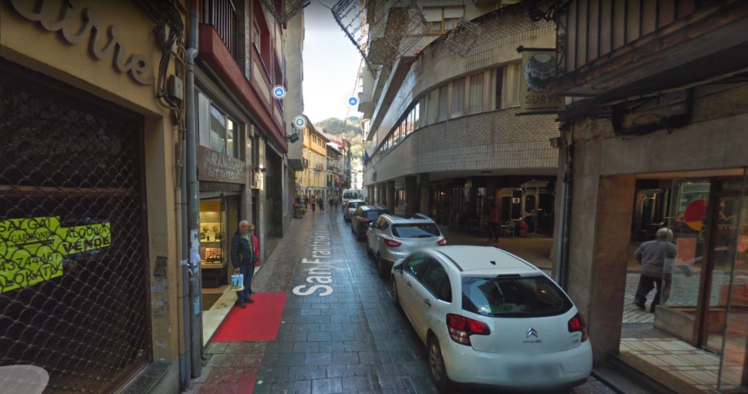 Entorno en el que comenzó la riña entre el condenado y Pablo Acuña Entorno en el que comenzó la riña entre el condenado y Pablo Acuña