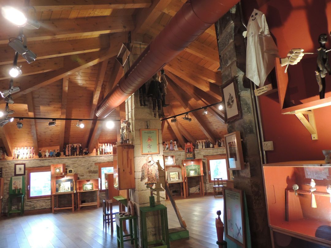 El museo de la casa de los títeres de Abizanda El museo de la casa de los títeres de Abizanda