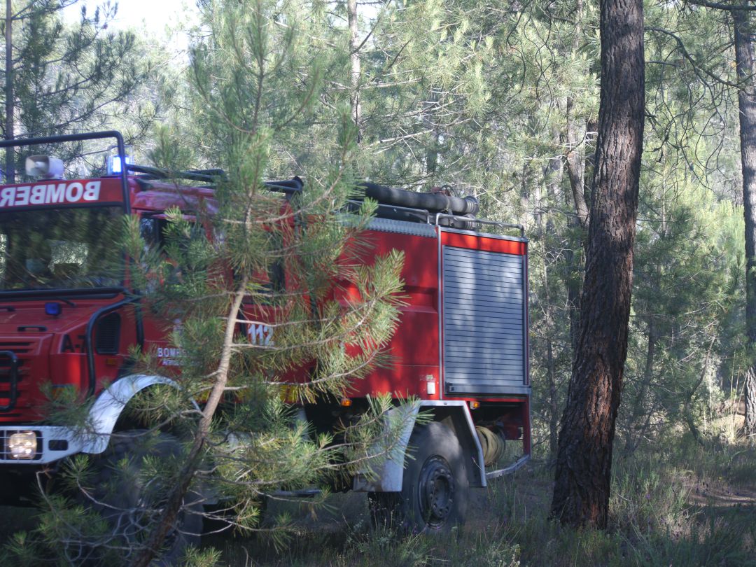 Los Bomberos de Aranda actuaron en primera instancia Los Bomberos de Aranda actuaron en primera instancia