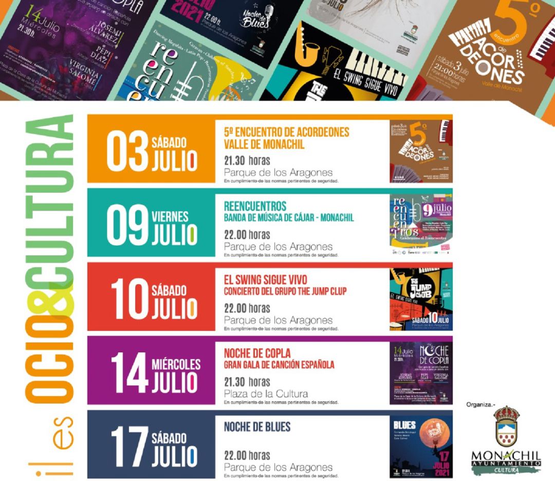 Programación de actividades culturales Programación de actividades culturales