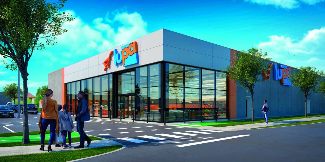 Imagen del proyecto del nuevo supermercado LUPA en Riaza (Segovia) Imagen del proyecto del nuevo supermercado LUPA en Riaza (Segovia)