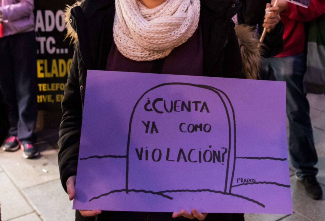 Imagen de archivo de una manifestación feminista Imagen de archivo de una manifestación feminista