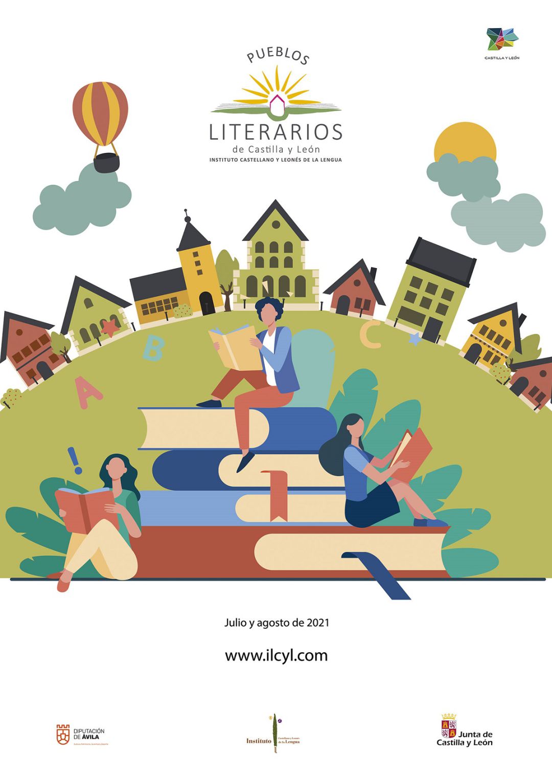Cartel de 'Pueblos Literarios de Castilla y León' Cartel de 'Pueblos Literarios de Castilla y León'