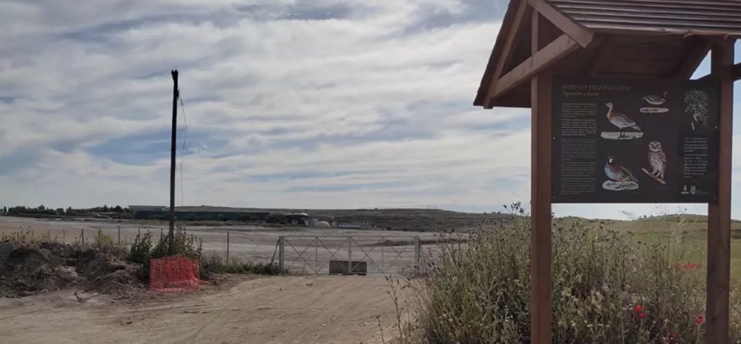 La zona donde Ecologistas en Acción asegura que han comenzado las obras La zona donde Ecologistas en Acción asegura que han comenzado las obras