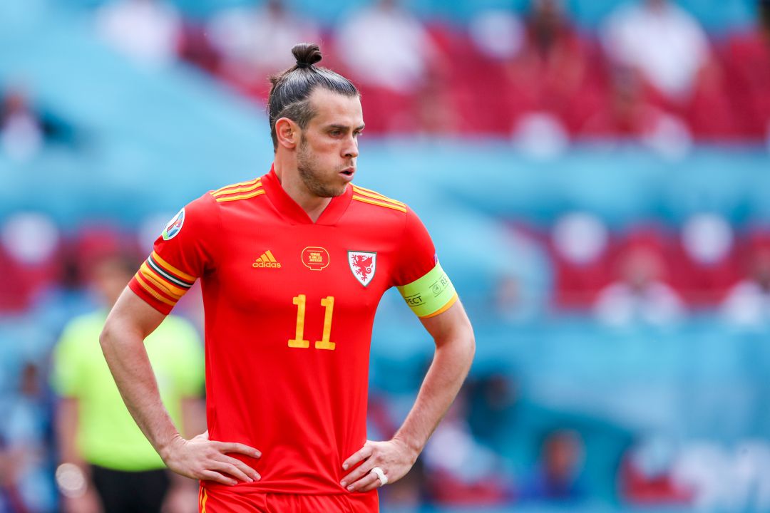 Gareth Bale en el duelo ante Dinamarca Gareth Bale en el duelo ante Dinamarca