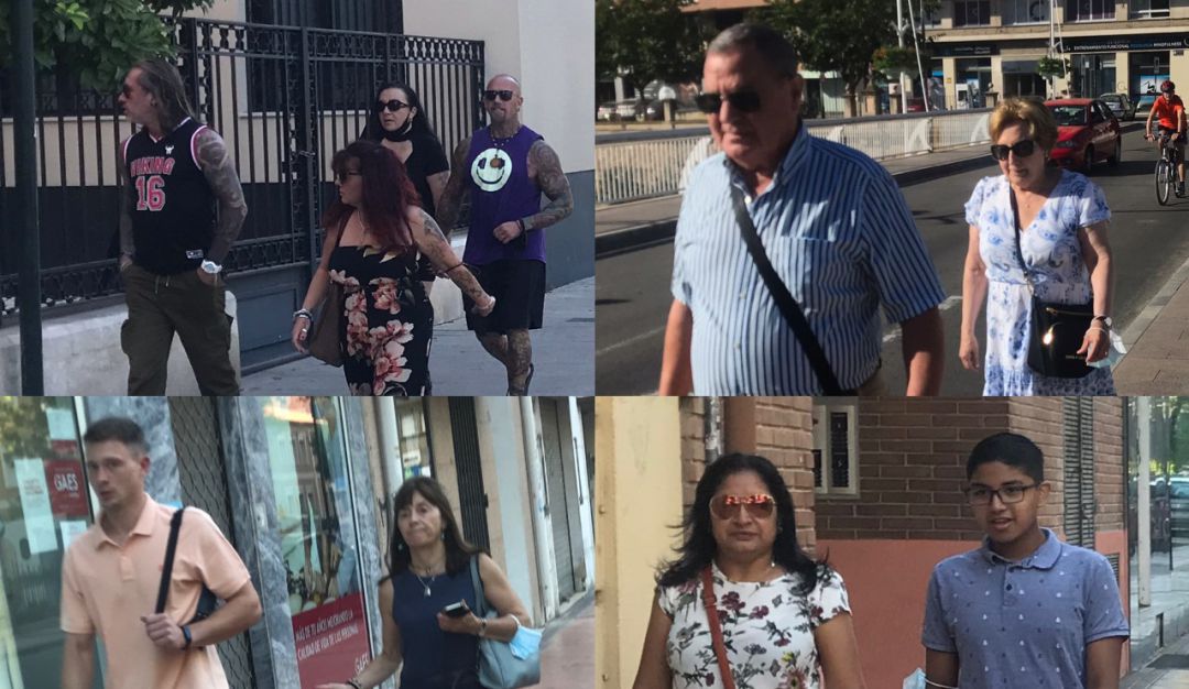 Imágenes de algunos ciudadanos en las calles de la ciudad de Murcia sin mascarilla en el primer día en el que ya deja de ser obligatorio siempre y cuando se respeten las medidas de seguridad Imágenes de algunos ciudadanos en las calles de la ciudad de Murcia sin mascarilla en el primer día en el que ya deja de ser obligatorio siempre y cuando se respeten las medidas de seguridad
