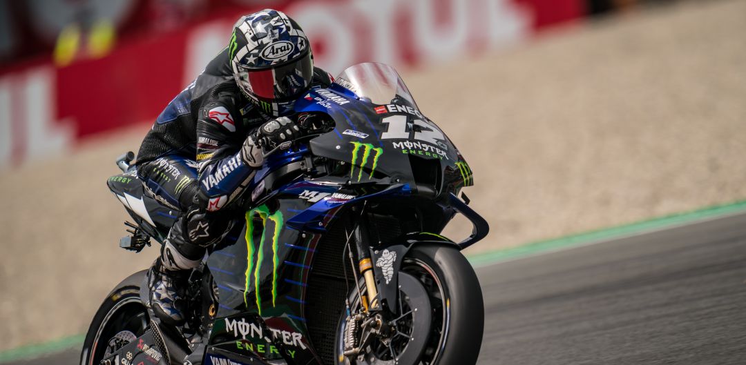 Maverick Viñales, durante los entrenamientos previos a la carrera de Assen Maverick Viñales, durante los entrenamientos previos a la carrera de Assen