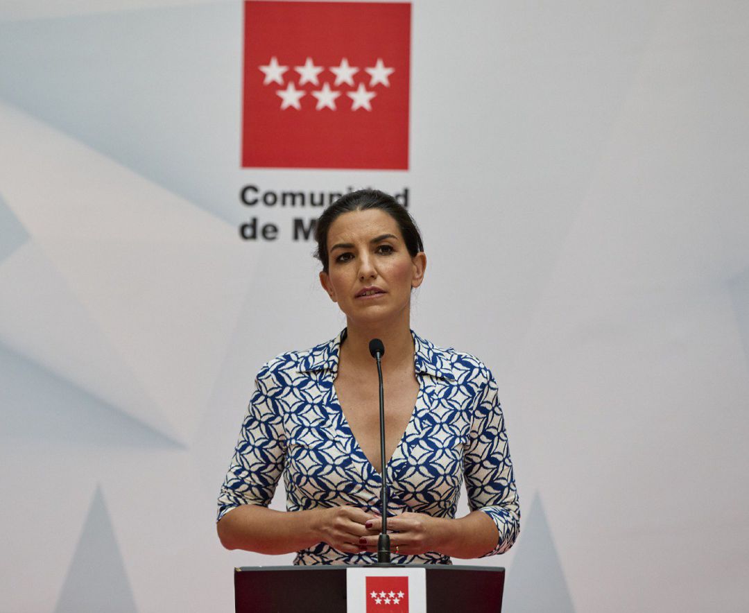 La líder de Vox Madrid, Rocío Monasterio. La líder de Vox Madrid, Rocío Monasterio.