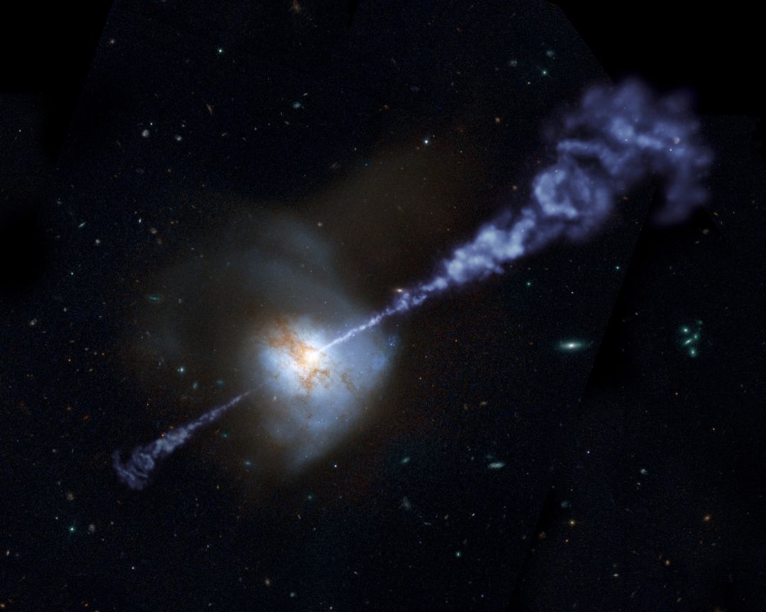 Imagen de un agujero negro facilitado por el Herschel Space Observatory Imagen de un agujero negro facilitado por el Herschel Space Observatory