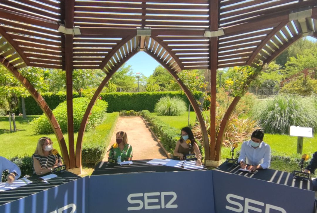 Imagen del programa emitido desde el Jardín Botánico Imagen del programa emitido desde el Jardín Botánico
