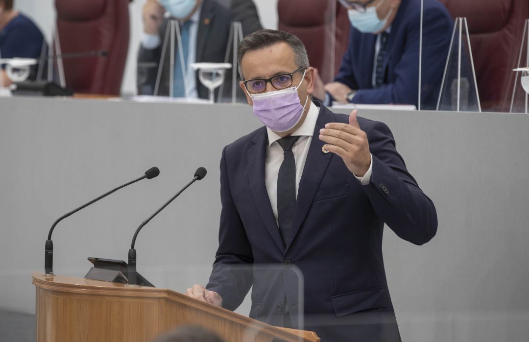 Diego Conesa (PSOE) interviene en el Debate sobre el estado de la Región Diego Conesa (PSOE) interviene en el Debate sobre el estado de la Región