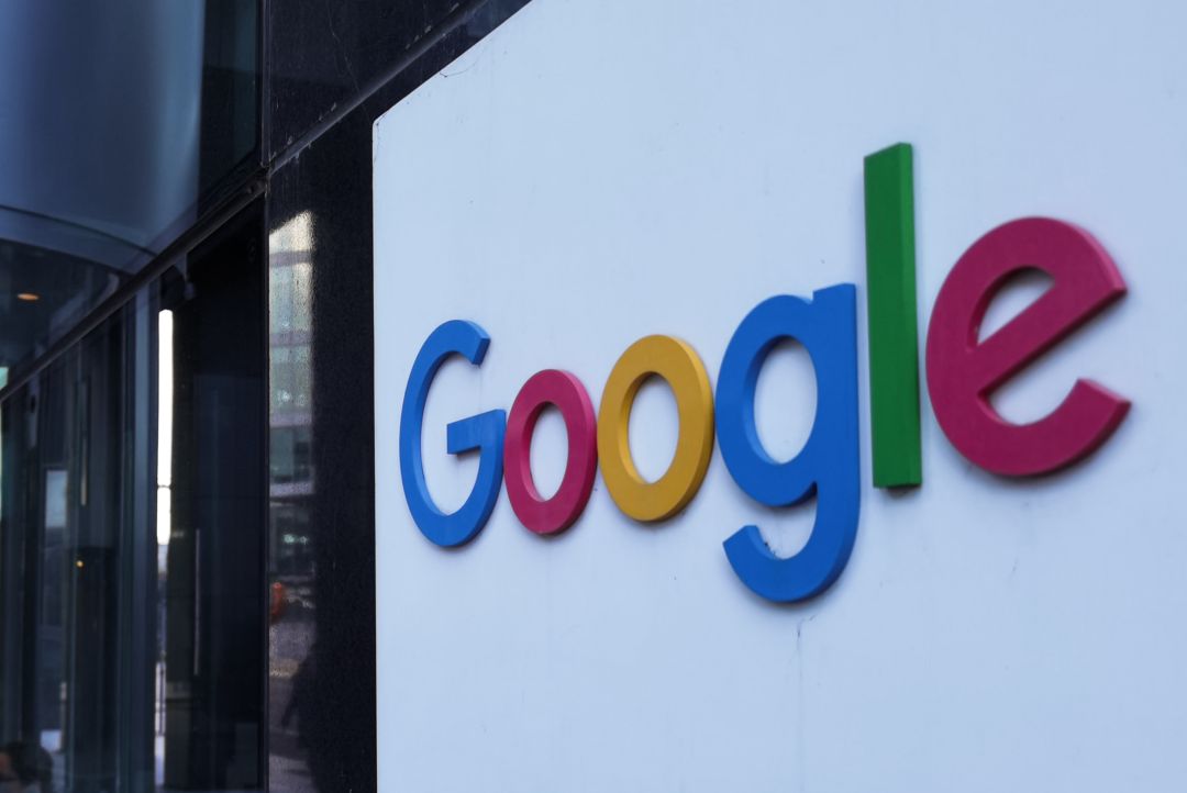 Logo de Google en una de sus sedes. Logo de Google en una de sus sedes.