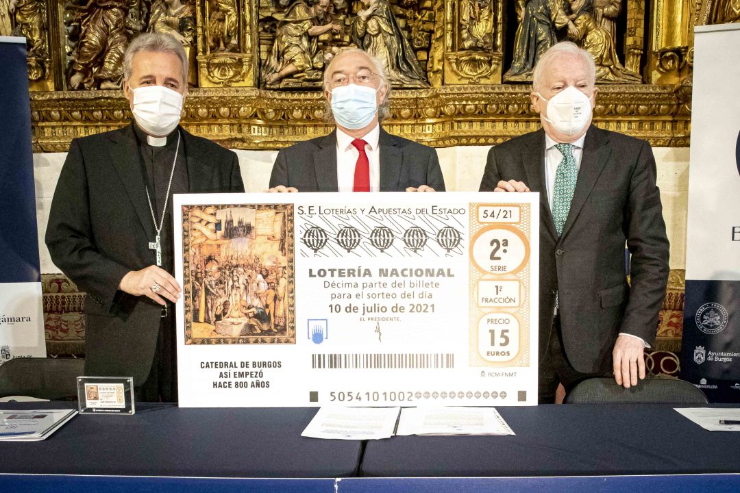 Presentación décimo lotería 10 julio Presentación décimo lotería 10 julio