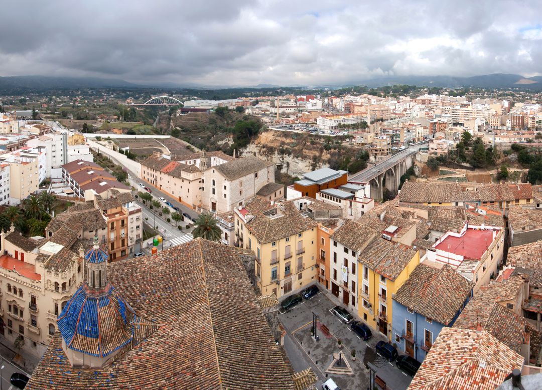 Imatge panoràmica d'Ontinyent Imatge panoràmica d'Ontinyent