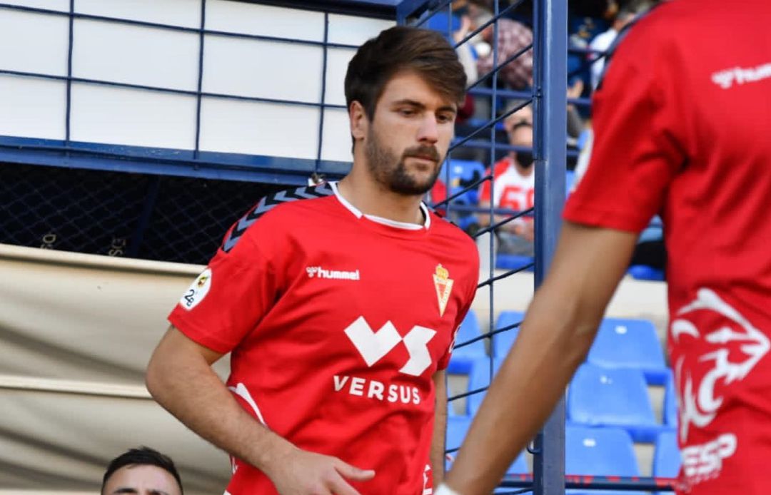 Mario Abenza en el UCAM Murcia CF-Real Murcia Mario Abenza en el UCAM Murcia CF-Real Murcia