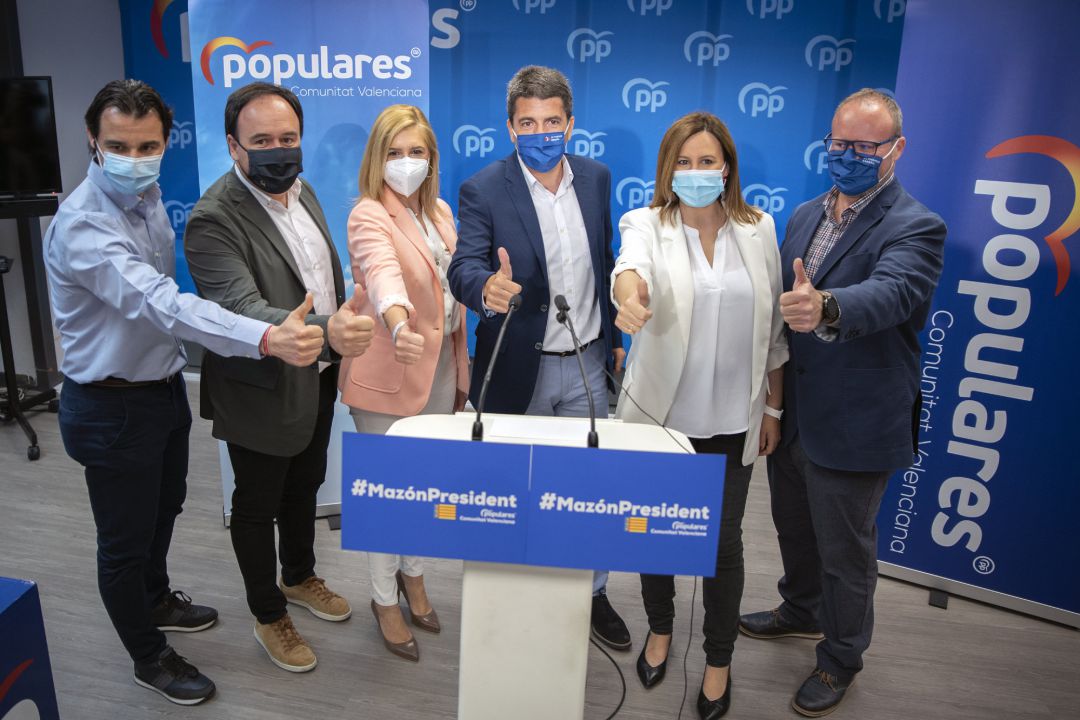 Rueda de prensa de presentación de la candidatura de Carlos Mazón Rueda de prensa de presentación de la candidatura de Carlos Mazón