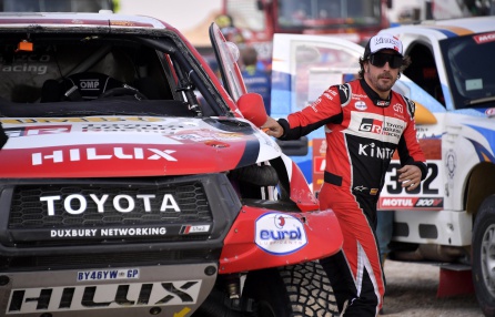 Fernando Alonso en el Rally Dakar Fernando Alonso en el Rally Dakar