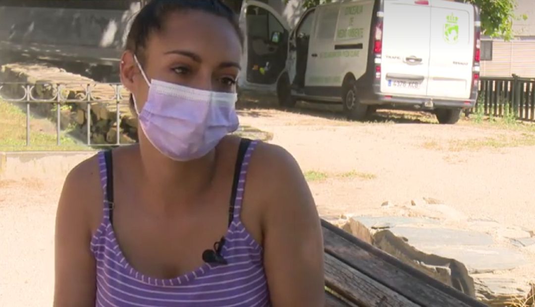 Ariadna Caballero, paciente víctima de una negligencia médica. Ariadna Caballero, paciente víctima de una negligencia médica.