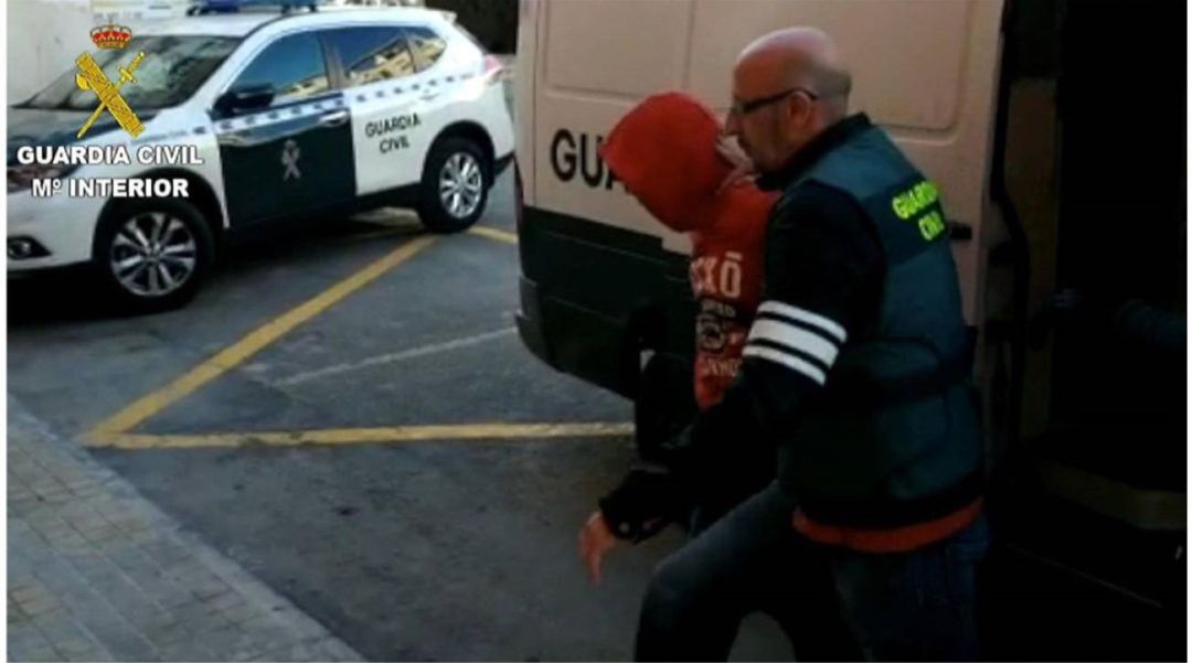 Uno de los detenido de la "manada de Callosa" Uno de los detenido de la "manada de Callosa"