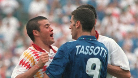 Luis Enrique y Tassotti Luis Enrique y Tassotti