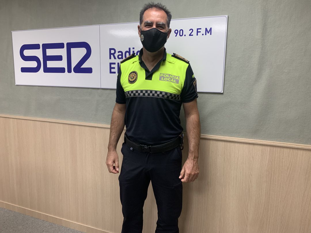 Francisco Cazorla, comisario de la Policia Local de Elda Francisco Cazorla, comisario de la Policia Local de Elda