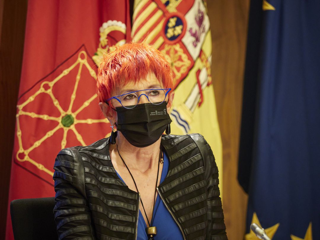 La consejera de Salud del Gobierno de Navarra, Santos Induráin. La consejera de Salud del Gobierno de Navarra, Santos Induráin.