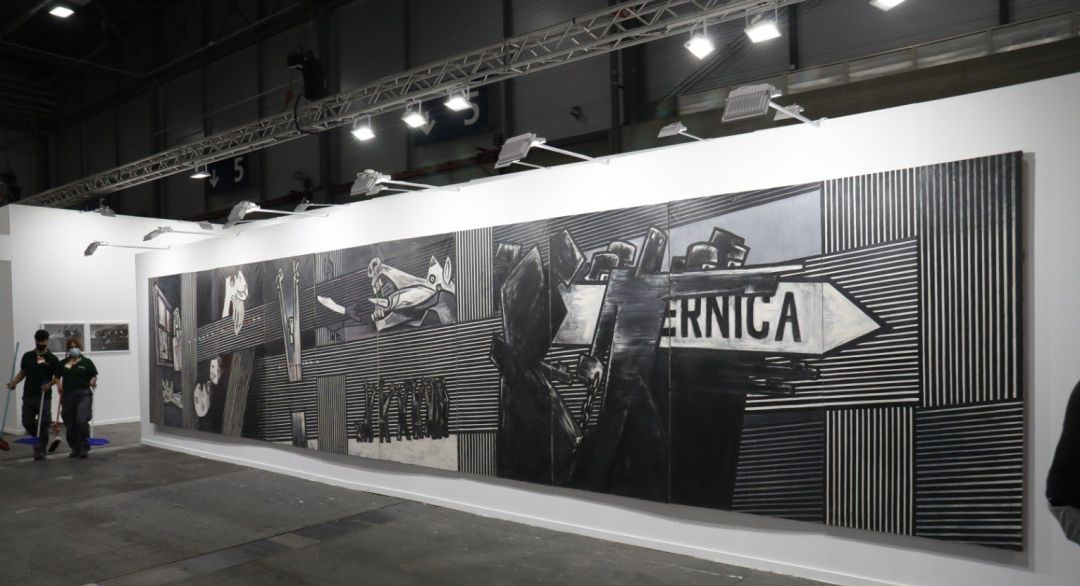 El 'Guernica' de Ibarrola en ARCO
El 'Guernica' de Ibarrola en ARCO
