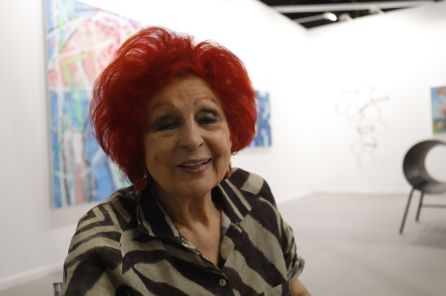 La galerista Juana de Aizpuru, en ARCO La galerista Juana de Aizpuru, en ARCO