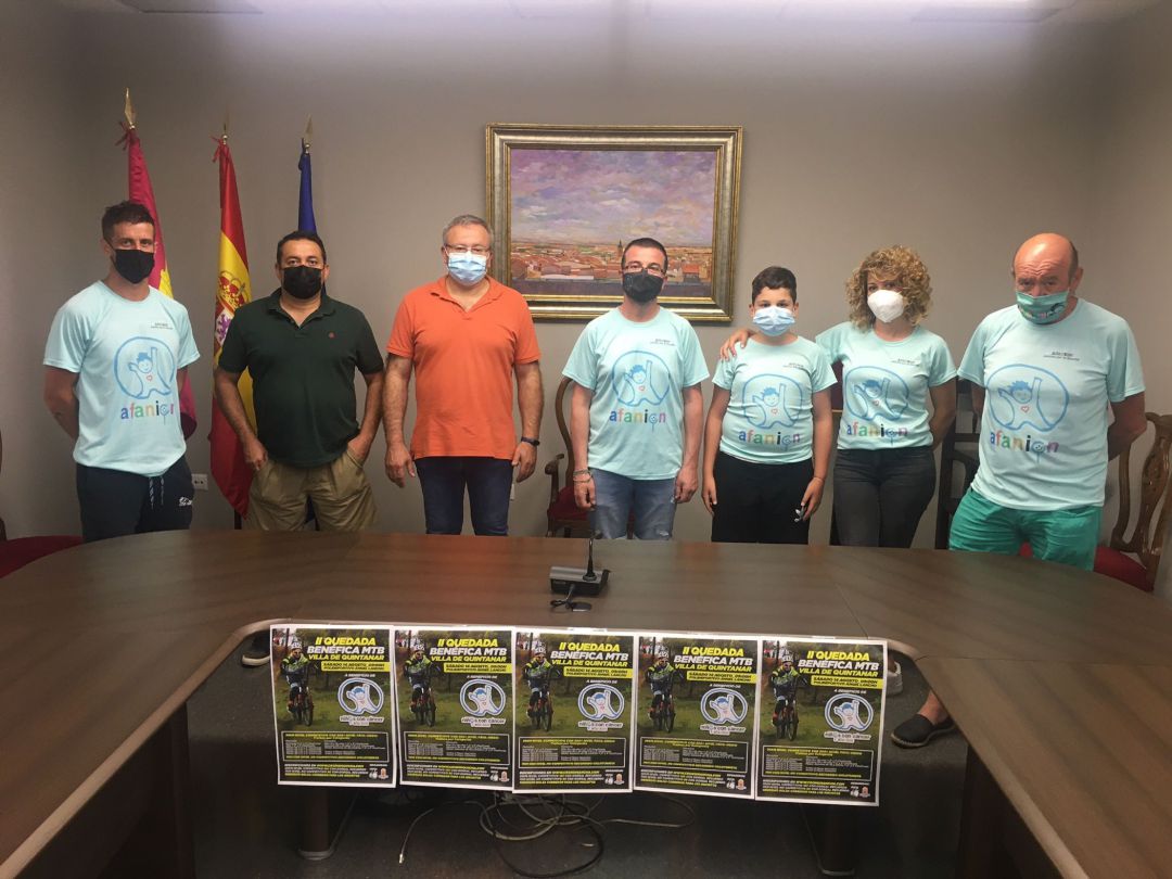 Presentación de la II Quedada Benéfica MTB a favor de AFANION Presentación de la II Quedada Benéfica MTB a favor de AFANION